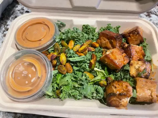 Buckner's Kale Mint Salad (with Chicken or Tofu)